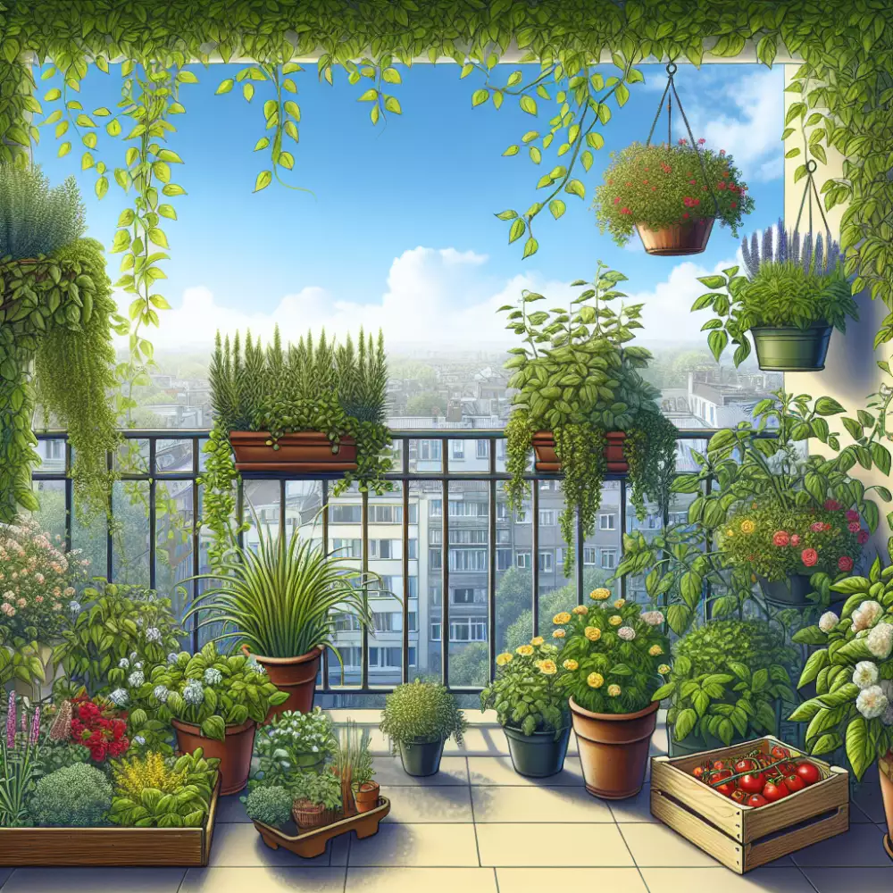 záhon na balkon
