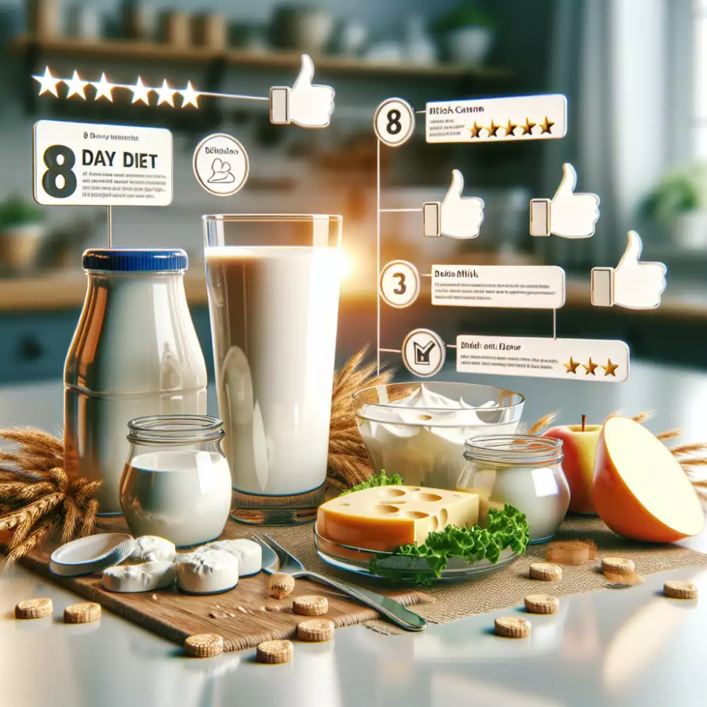 mléčná dieta 8 dní recenze