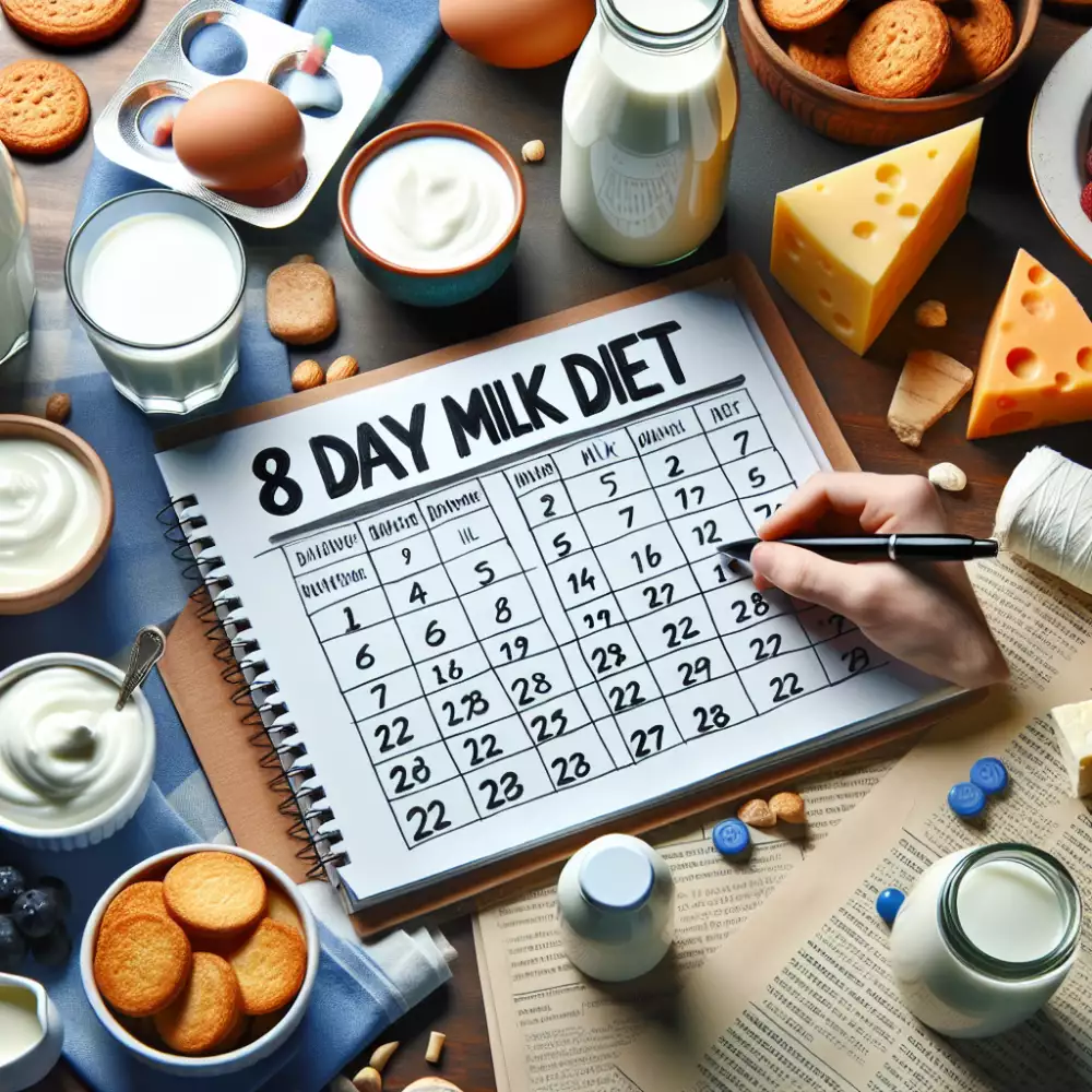 mléčná dieta 8 dní recenze